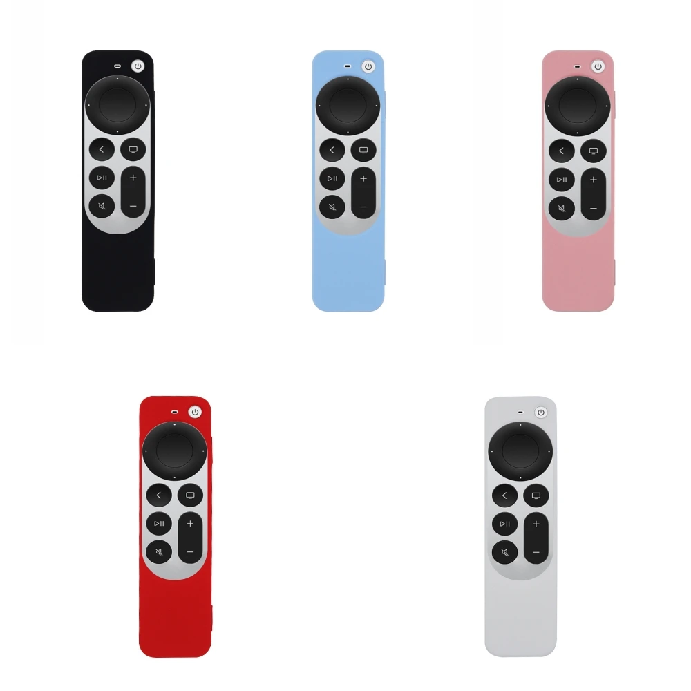 Per Apple Tv 2021 Cover Per Telecomando Per Sesta Generazione Per Apple Smart Remote Control Cover In Silicone