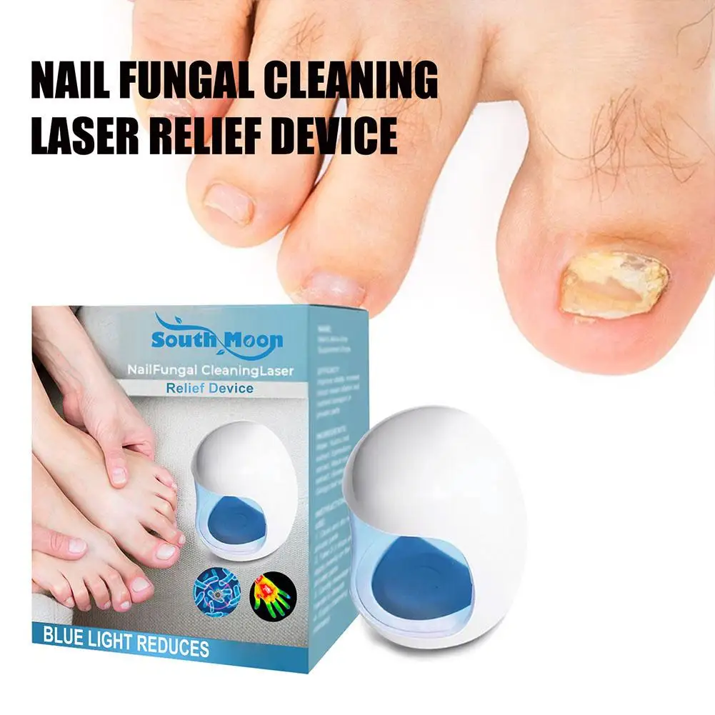 New Fungal Nail Laser Device Repair Fast Nails Fungus Fingernail Cleaning Device Nail Foot Care Fungus Toenail Relief E8F7 2020 new products toenail fungus 405nm toenail fungus treatment nail laser therapy device