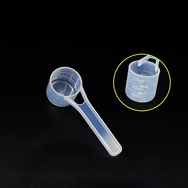 15/30/70/120ml Plastic Measuring Coffee Scoop Scale Baking Utensil Milk Powder Laboratory Liquid Spoon Kitchen Accessories