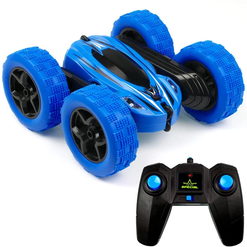 Rc Stunt Cars Children’S Double Sided Flip Remote Control Car 2.4g High Speed 360° Rotation Drift Auto Toys Gifts For Boys Girls 6