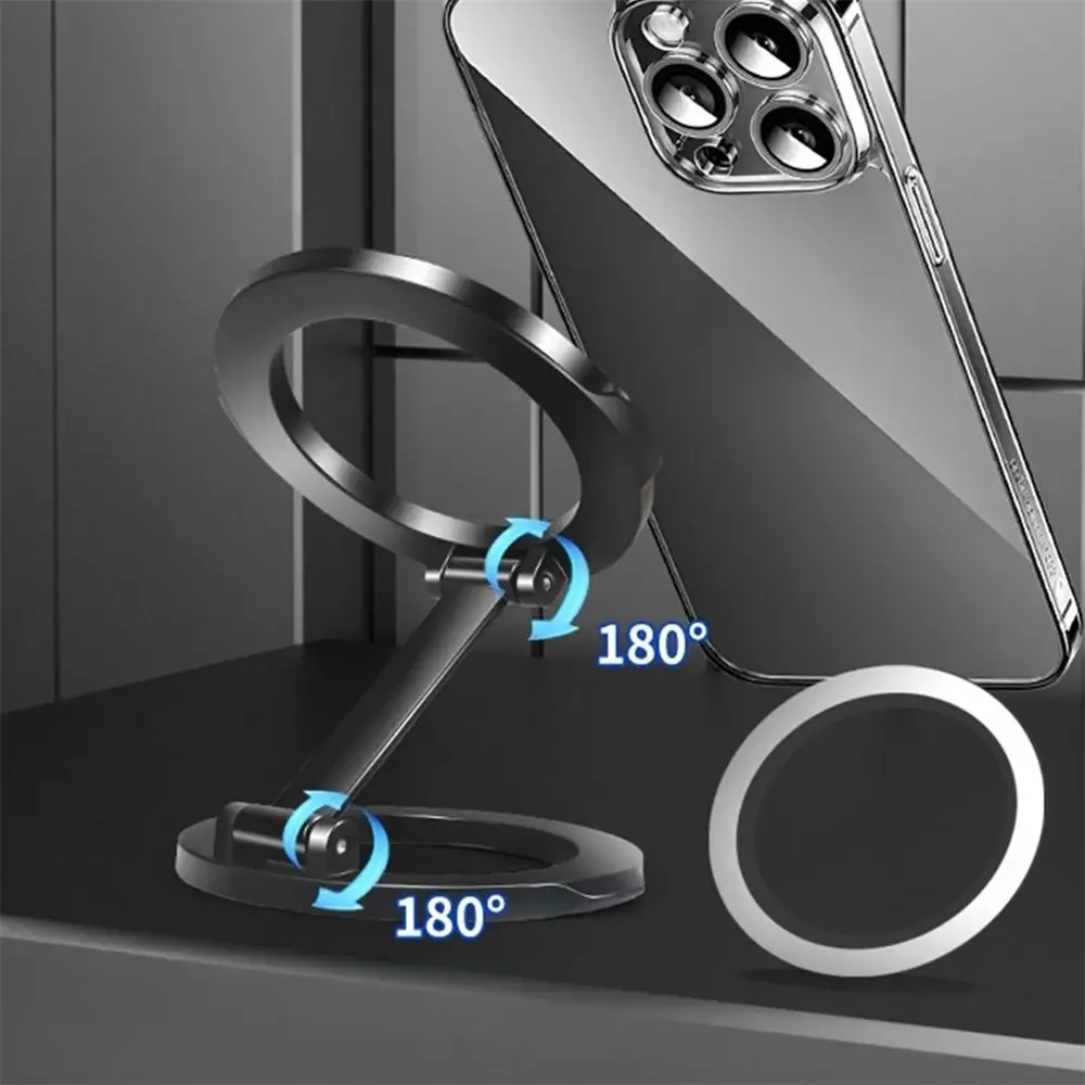 Foldable Magnetic Phone Holder and Stand