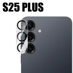 Enhanced 3D HD Tempered Glass Camera Lens Protector - 5pcs (Style B - S25 Plus)