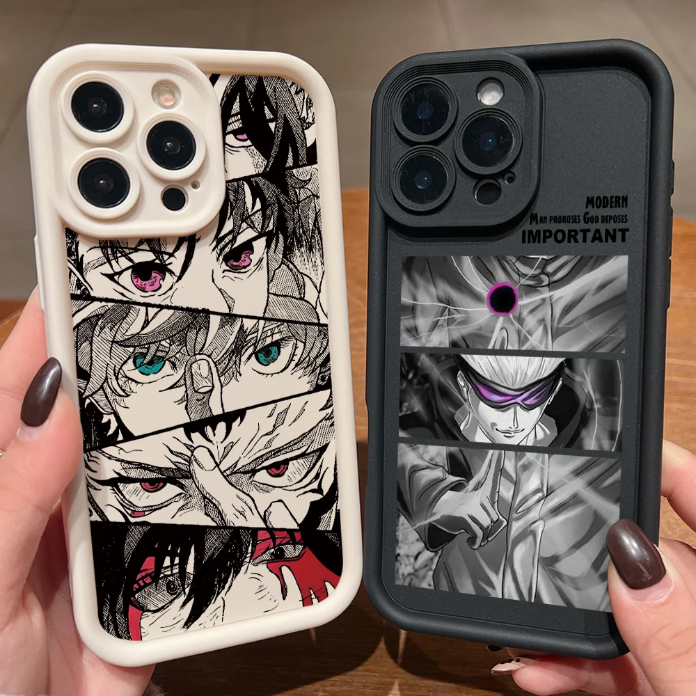 Jujutsu Kaisen Eyes Design Phone Case