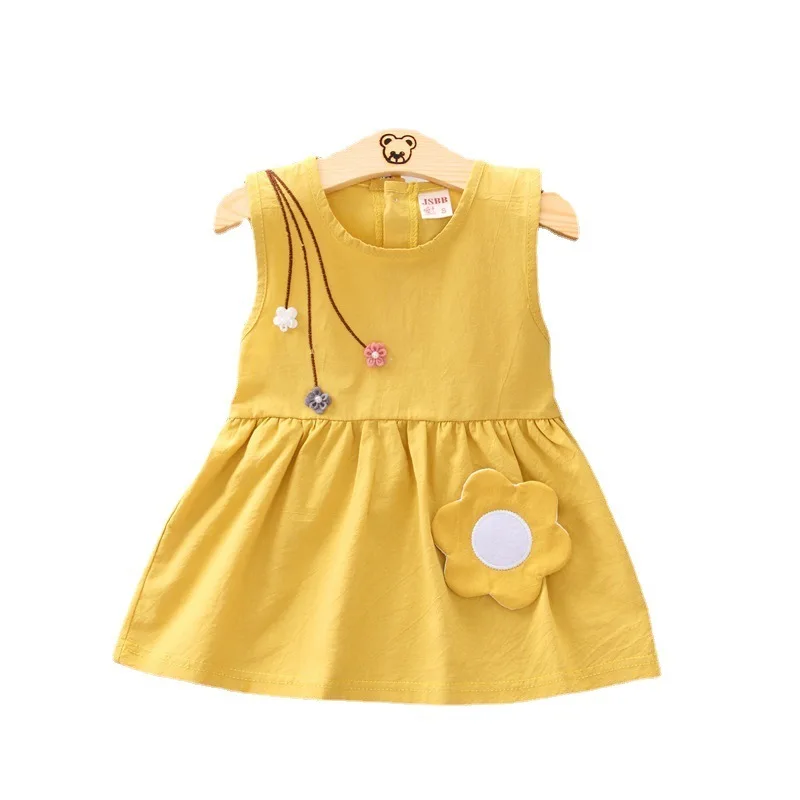 

New Summer Fashion Baby Girls Clothes Children Cute Dress Toddler Casual Cotton Costume Infant Sports Clothing Kids Sportswear
