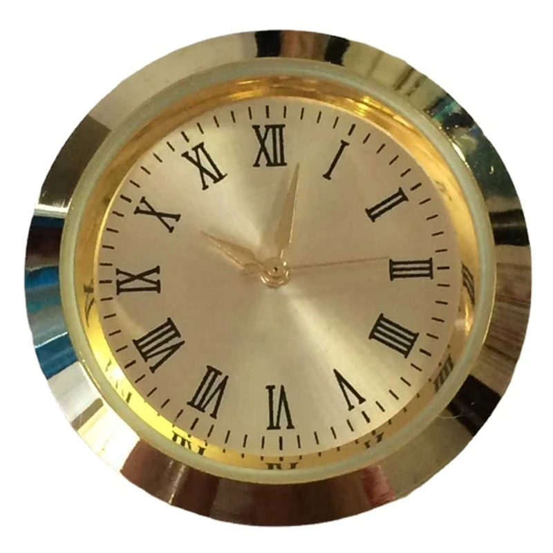 Clock Quartz Movement Round Clocks for Head Insert Classic Clock Craft for Women Men Watch Handmade DIY Replacement Part Supplie watch dial accessories,watch face accessories