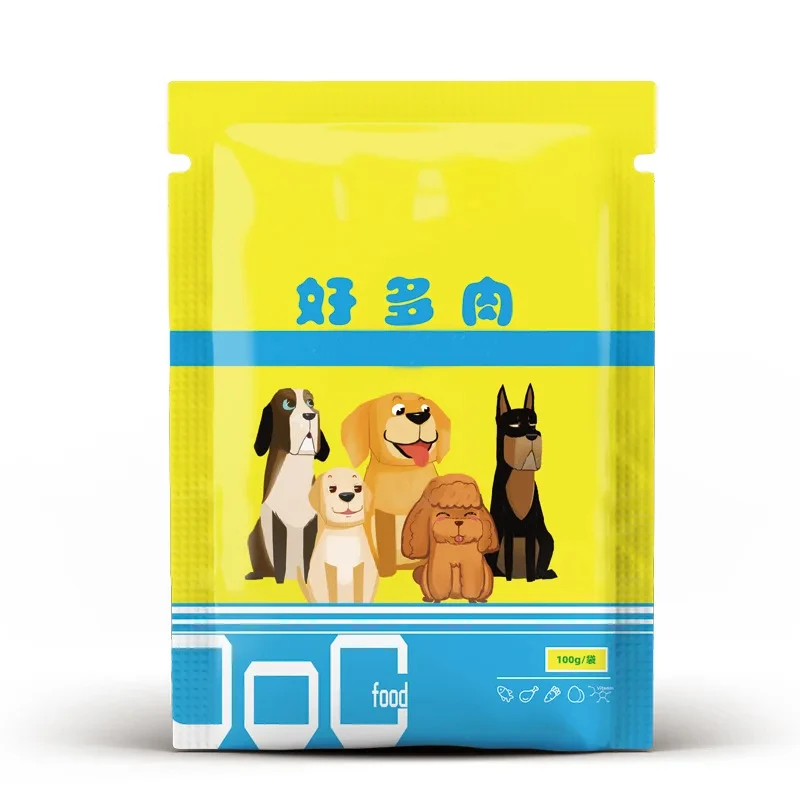 Canned dogs Teddy golden hair wet food pet snacks dog snacks a lot of meat dogs mixed with dog food rice