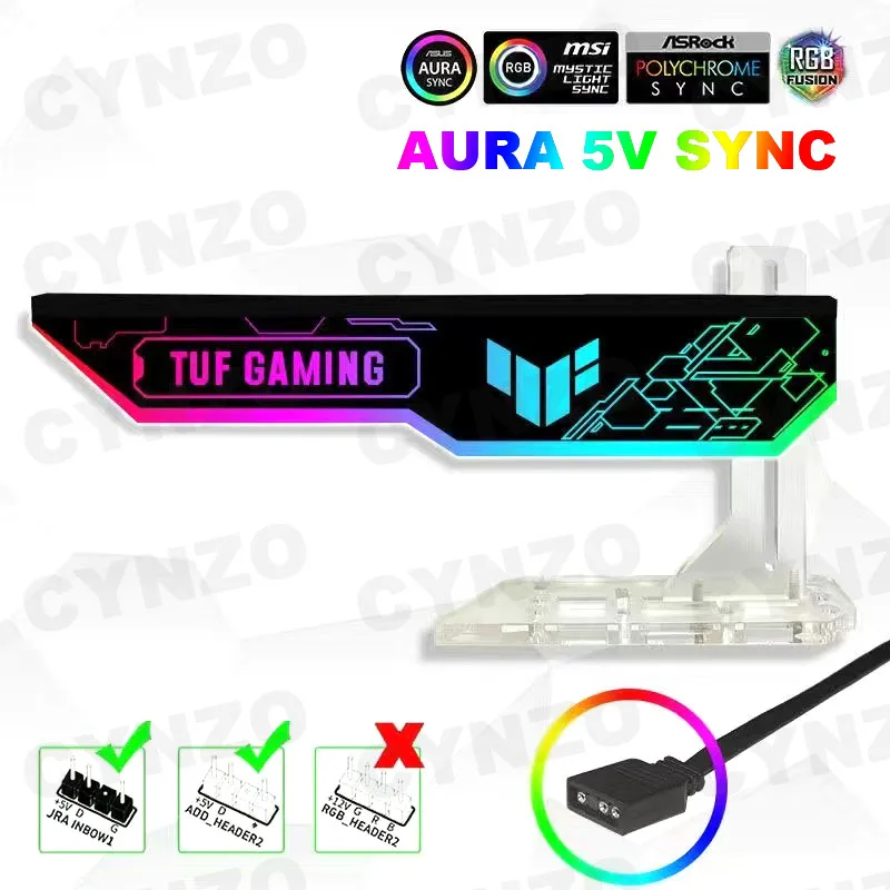 personalizado GPU, PC Gamer Gabinete Suporte Decorativo,