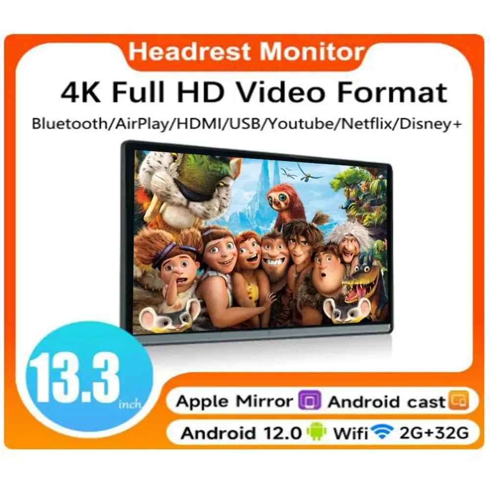 2025  Ŭ 4K  TV , GMC  ǴƼ Ÿ ȥ Ǫ, 13.3 ġ ȵ̵ 12 OS, 4G + 64G ڵ 巹Ʈ ũ