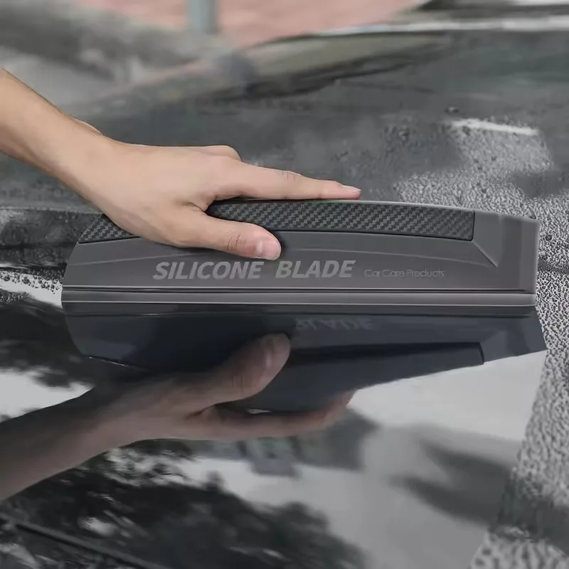 Silicone Car Window Wiper Squeegee Tool for Water Drying