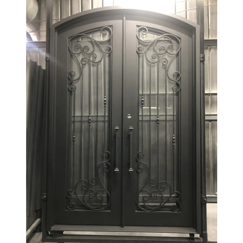 

Support Customization High Quality Iron Gate Door Prices Iron Door Design Pictures Wrought Iron Door