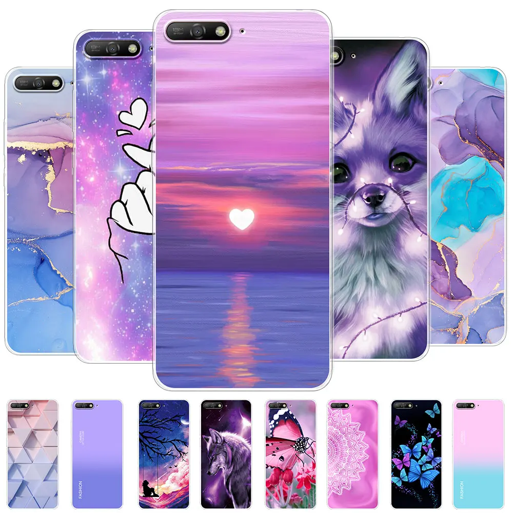 Per Huawei Y6 2018 2019 Custodia Per Huawei Y6S Y6 Pro 2019 Custodia Morbida In Silicone Trasparente Coque Per Huawei Y6 Prime 2018 2019 Funda