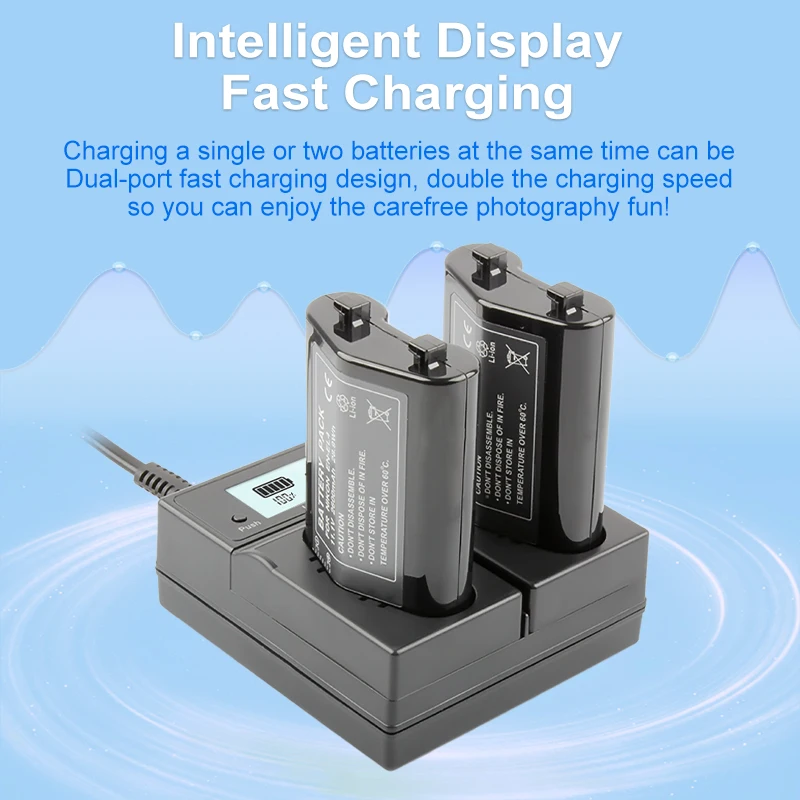 EN-EL4 en el4 el4a EN-EL4aバッテリーパックlcd,デュアル急速充電器