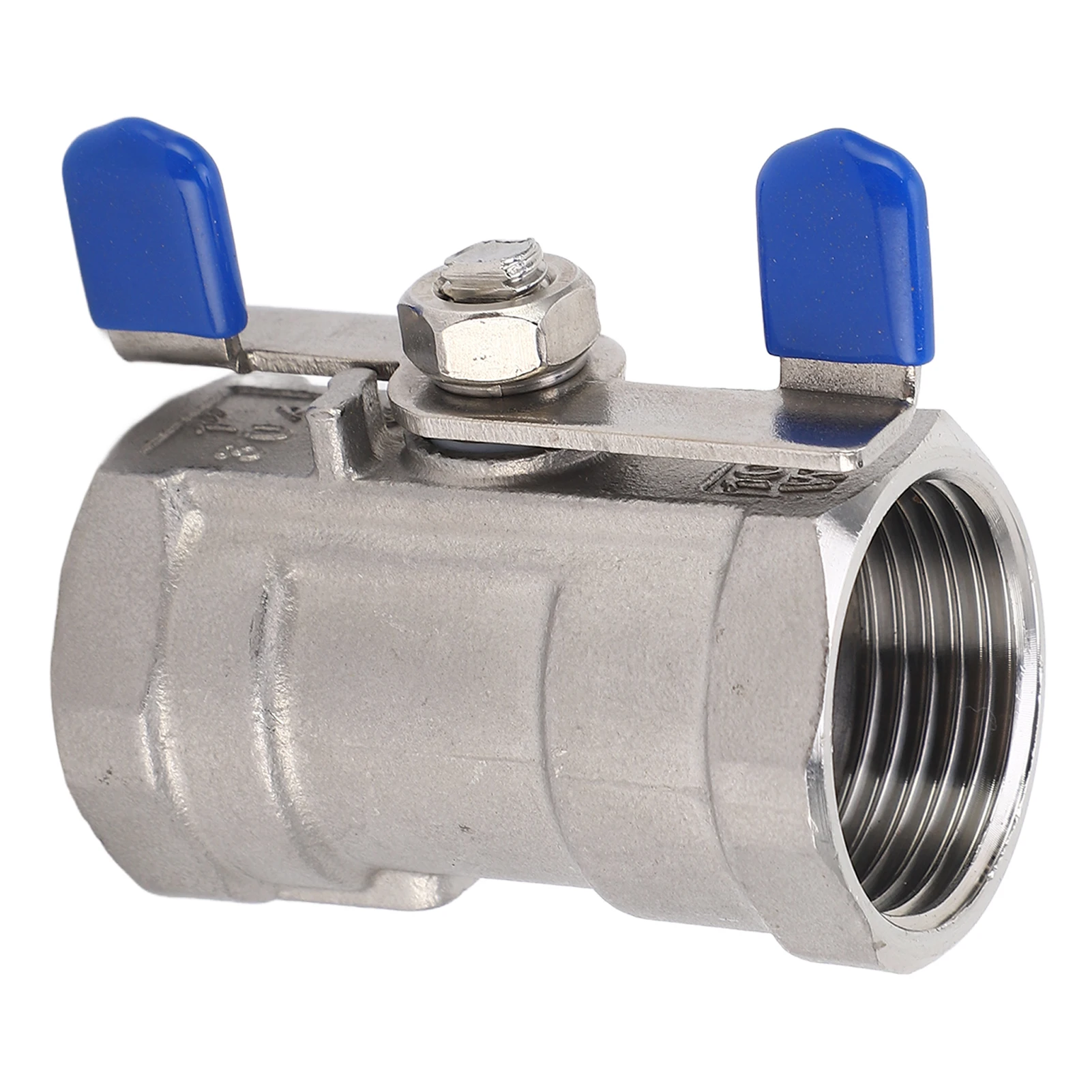 

Full Port Ball Valve Corrosion Resistant 1in Stainless Steel Double Female Thread Ball Valve Replacement for Equipment for Oil