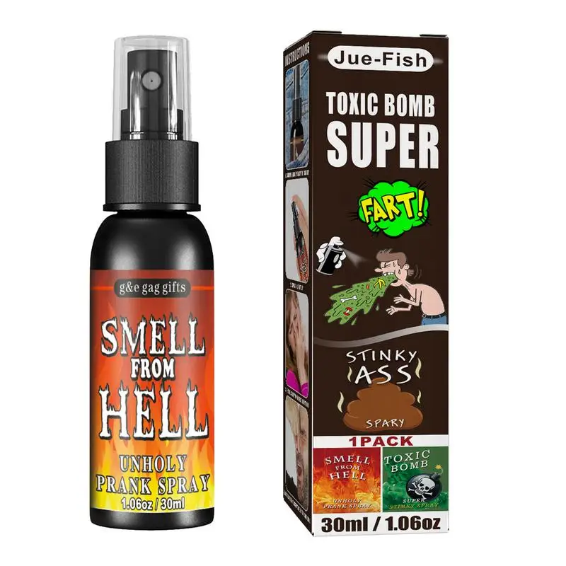 

Liquid Fart Spray Joke Toy Fart Spray Liquid Portable Stinky Fart Spray For April Fool's Day Friend Gatherings And Dinner