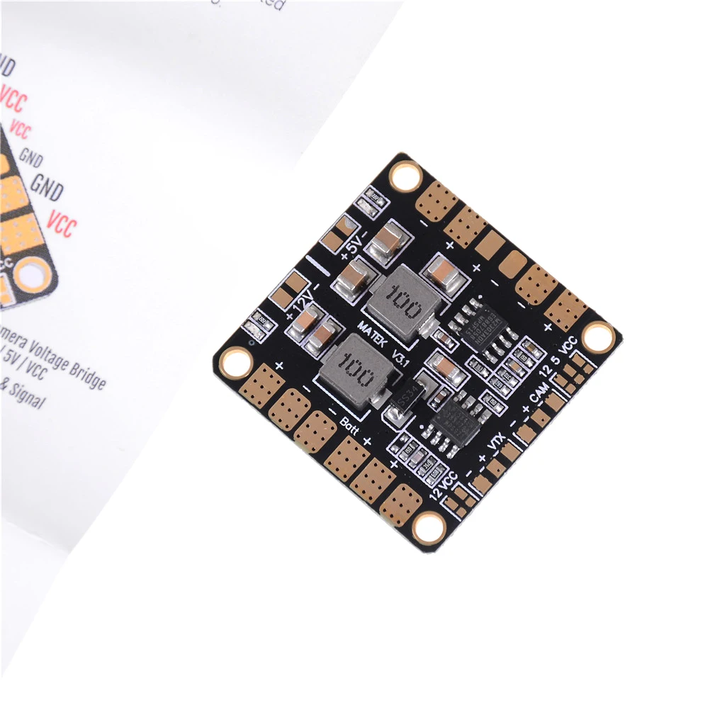 PDB 36x36mm avec BEC 5V/12V pour FPV Drone - Carte Distribution Énergie