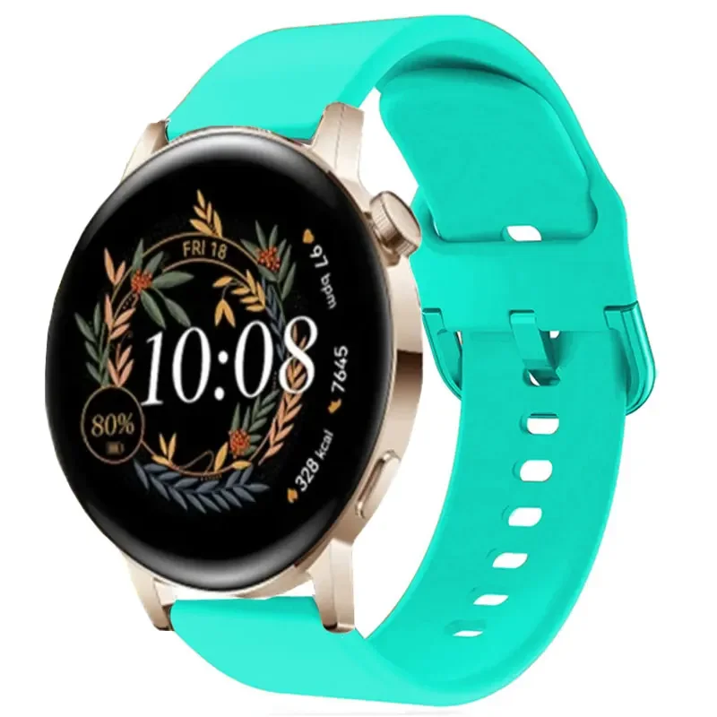 20mm Silicone Watch Strap - Universal Fit, Sporty Design