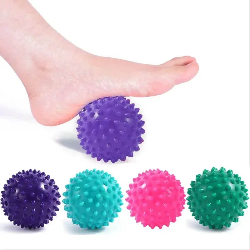 

Massage Ball Durable PVC Spiky Trigger Point Sport Fitness Hand Foot Pain Relief Plantar Fasciitis Reliever Hedgehog 7cm Balls