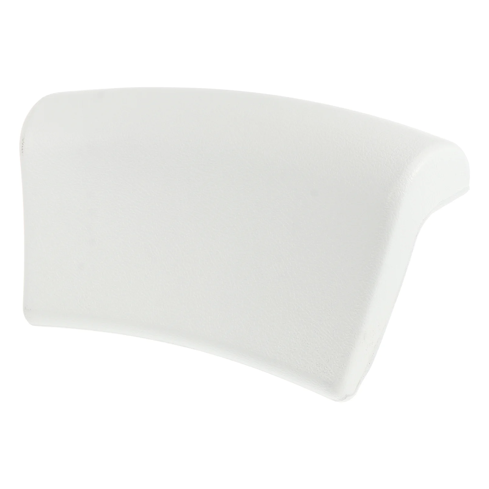 

1Pc Bathtub Pillow Suction Shower Pillow Head Cushion Bathroom Supply (White)