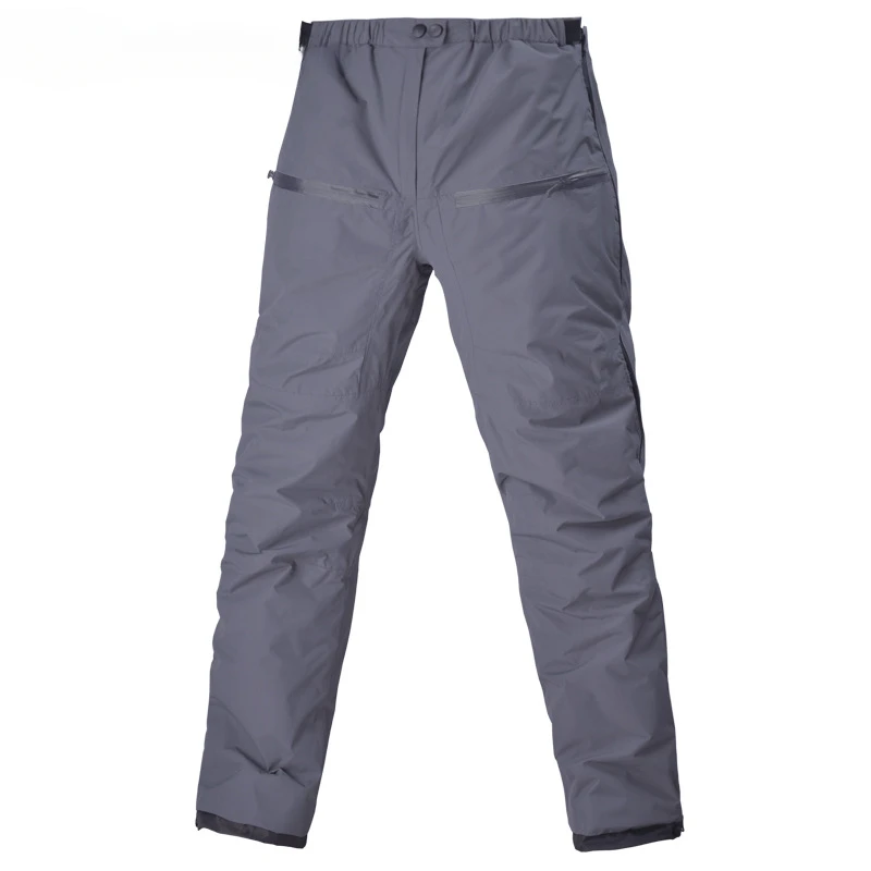 Outdoor tactical cotton pants, men's winter thickened pants, anti-splash ski zipper camouflage charge pants