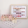 JR10pcs12ml30 color lasting Summer Ice Nail Varnish Set UV/LED Color bottle color cover Spring black and white powder Macaron mu 1
