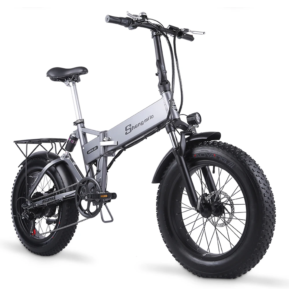 MX21 bici elettrica pieghevole 500W 20 pollici 4.0 grasso pneumatico  Mountain Bike bici da spiaggia e bike per uomo donna sospensione  completa|Electric Bicycle| - AliExpress
