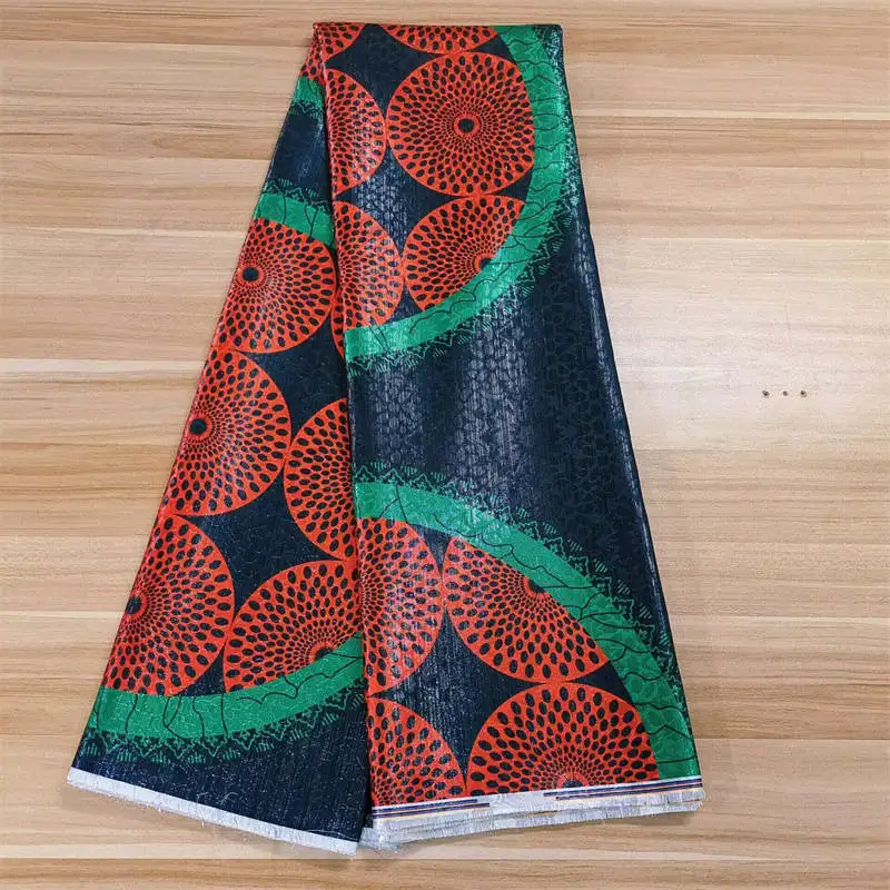 

2022Latest High Quality African Nigerian Tulle Lace Fabric Jacquard Swiss Organza Embroidery Guipure Party Prom Dress 5 Yard!H18