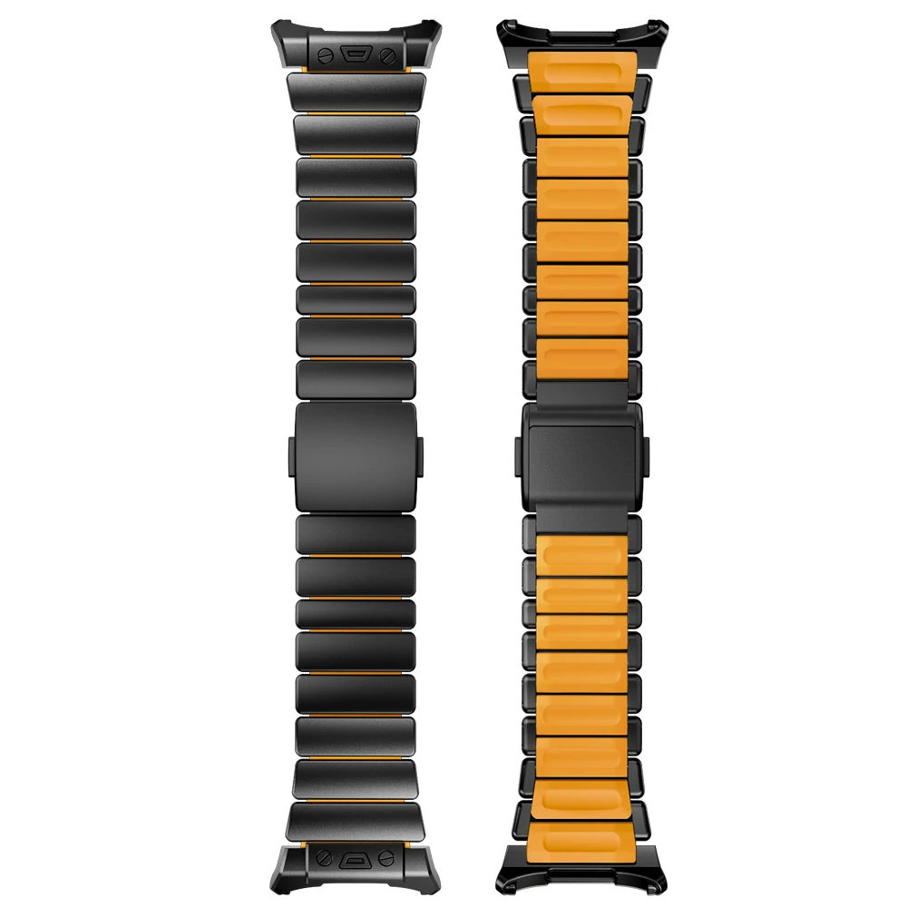 Luxury Stainless Steel Metal Strap Bracelet