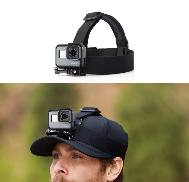 Head Strap For Gopro Hero 6 5 4 Band For Dji Osmo Action Chin Head Strap Mount Adjustable Belt Strap Camera Accessories - Sports & Action Video Cameras Accessories - AliExpress