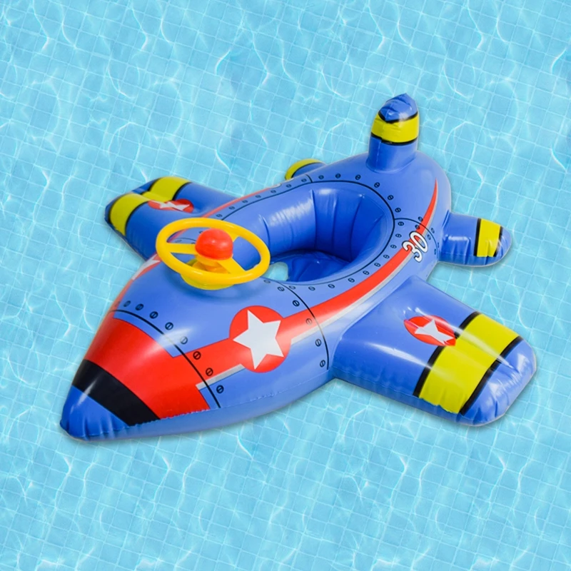 Baby Summer Pool Float Plane Water Seat Boat Inflatable Pool Float Swimming Ring for Swimming Pool/Travel Supplies 2 Baby Summer Pool Float Plane Water Seat Boat Inflatable Pool Float Swimming Ring for Swimming Pool/Travel Supplies 2