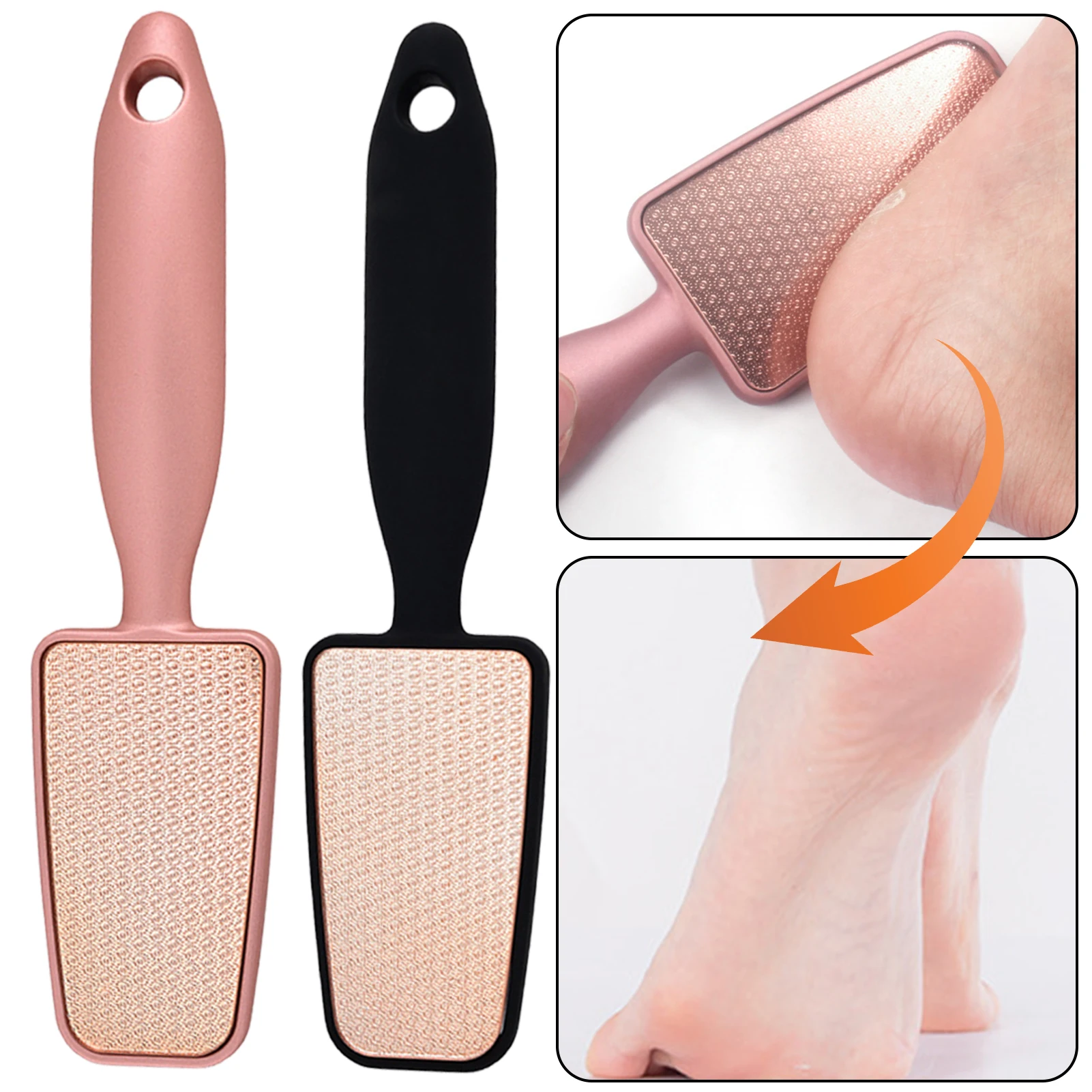 Nano-Glass Foot File Cracked Skin Corns Callus Remover Portable Highly Effective Hard Skin Grinding Tool Foot Care Supplies