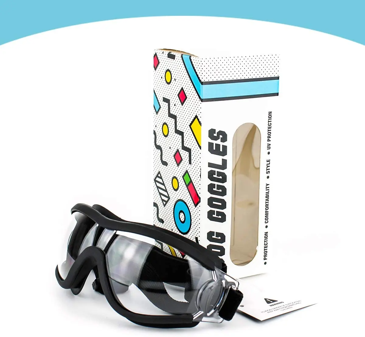 Title 7, Dog Sunglasses Dog Goggles Adjustable Strap for...