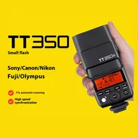 Godox TT350 TTL Camera Flash 1/8000s High-speed 2.4G Wireless X System Flash Speedlite For Canon Nikon Sony Fuji 1