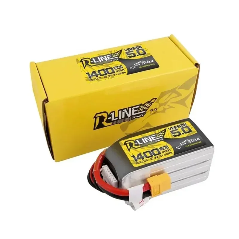 Tattu R-Line Version 5.0 V5 1200/1400mAh 1480mAh 150C 6S