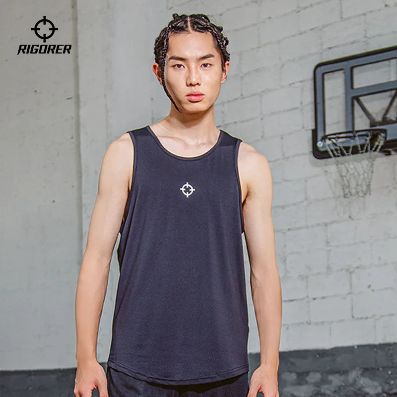 Basketball Vest Training Running Sports Fitness Quick-drying Loose Solid Color Sleeveless Top Men's Summer Waistcoat basketball jerseys men sport tees