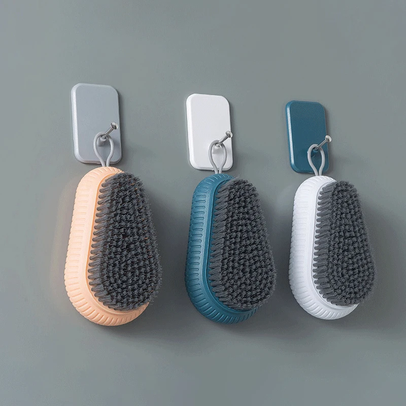 1PC Laundry Brush Household Cleaning Brush Soft Bristle Shoe Brush Special Brush Shoe Artifact Laundry Brush Multifunctional 6