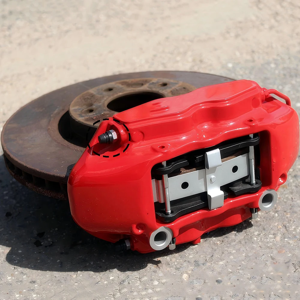 브레이크 캘리퍼 블리더 니플 나사 앞뒤 좌우 키트 (복스홀 오펠 모바노 MK2 코르사 E 자피라 투어러 2014 2016 2018 용)