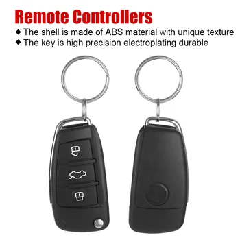 Car Remote Control Keyless Access System 12V Universal Auto Remote Central Kit Remote Unlocking Door Lock 5