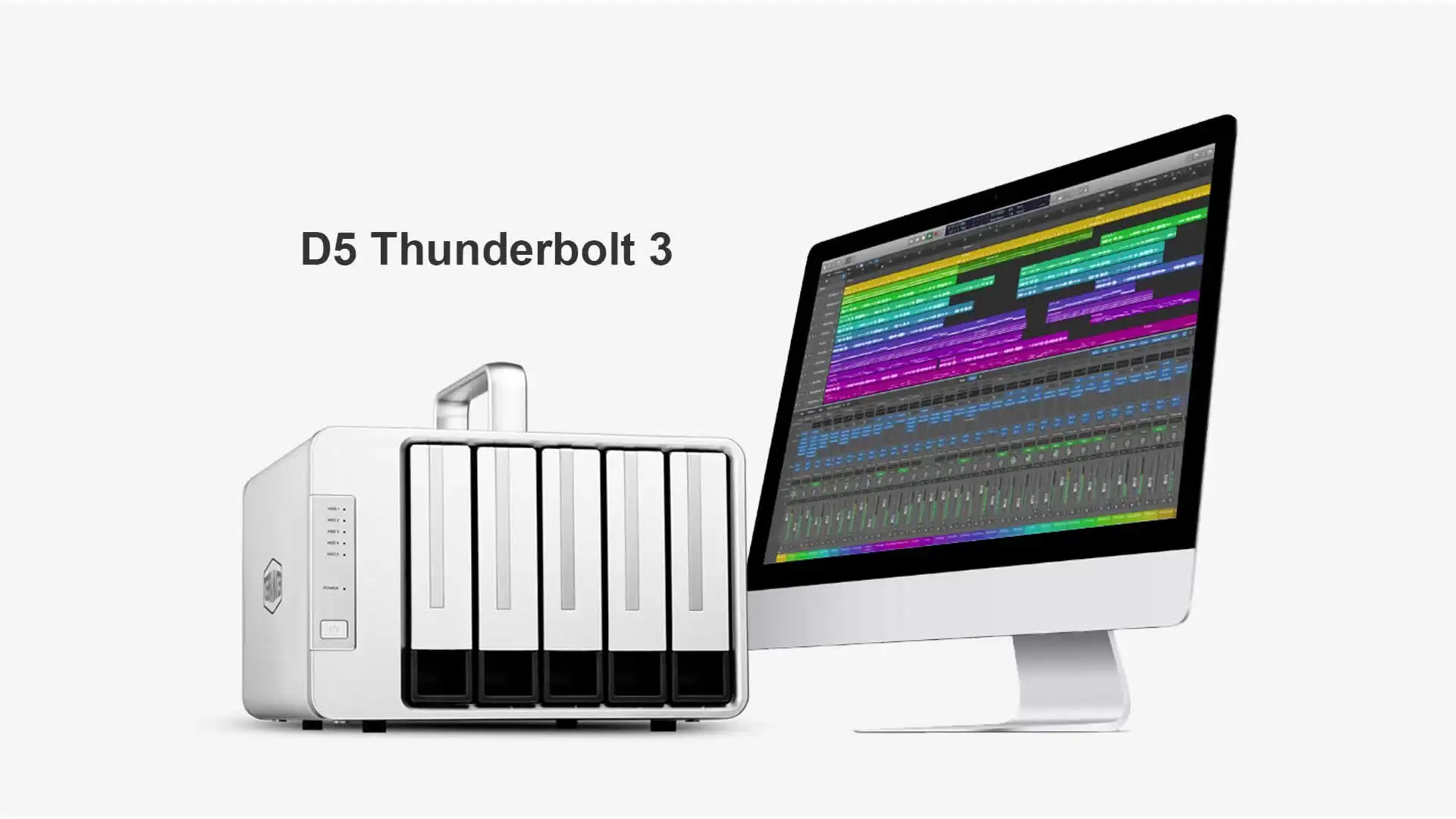 Terramaster d5 thunderbolt 3 professional-grade 5ベイ外付け