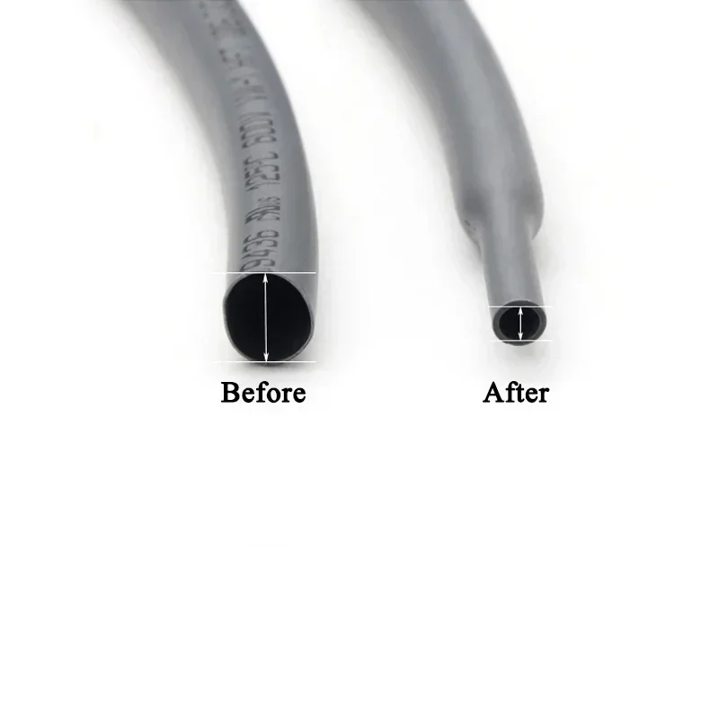2:1 Heat Shrink Tubing Dia 1 2 3 4 5 6 7 8 9 10 12 14 16 20 25 30 40 50 mm Thermoresistant Sleeve Polyolefin Cable Repair Tube image 8