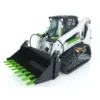 LESU Hydraulic Metal Loader RTR Aoue LT5 1/14 RC Skid-Steer Light Sound Radio Tracked Car Outdoors Toy Model Gifts THZH1353 1