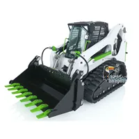 LESU Hydraulic Metal Loader RTR Aoue LT5 1/14 RC Skid-Steer Light Sound Radio Tracked Car Outdoors Toy Model Gifts THZH1353 1