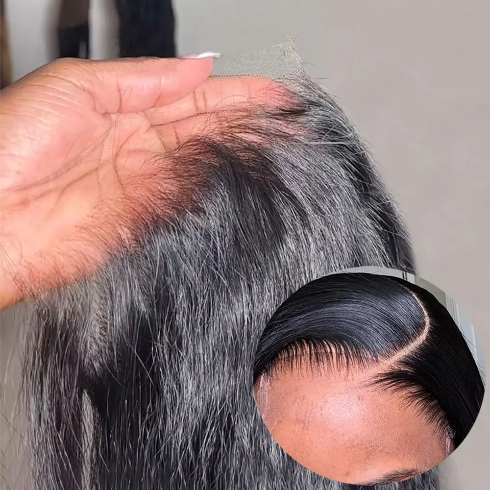 Body Wave 13x4 HD Lace Frontal Human Hair Tiny Knots Real Invisible HD Lace Frontal Closure Human Hair Ear to Ear Full Density