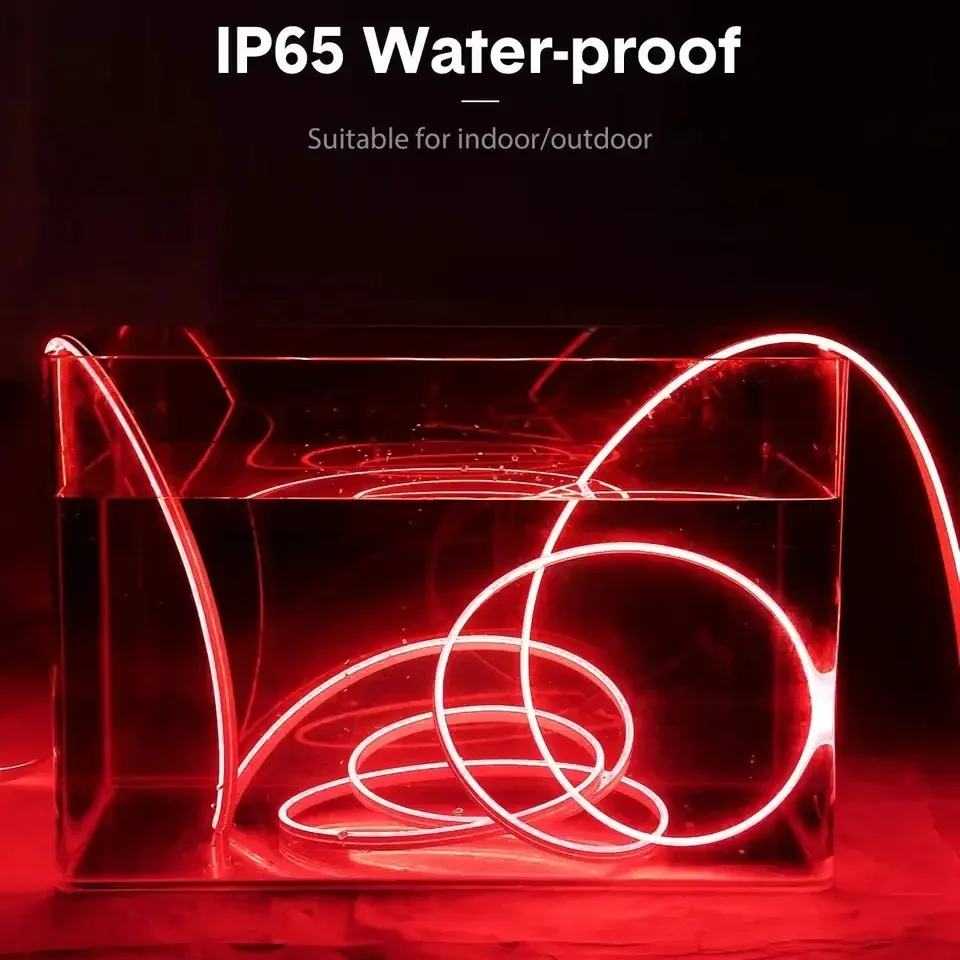 Flexible Silicone LED Light Strip for Indoor Outdoor Use