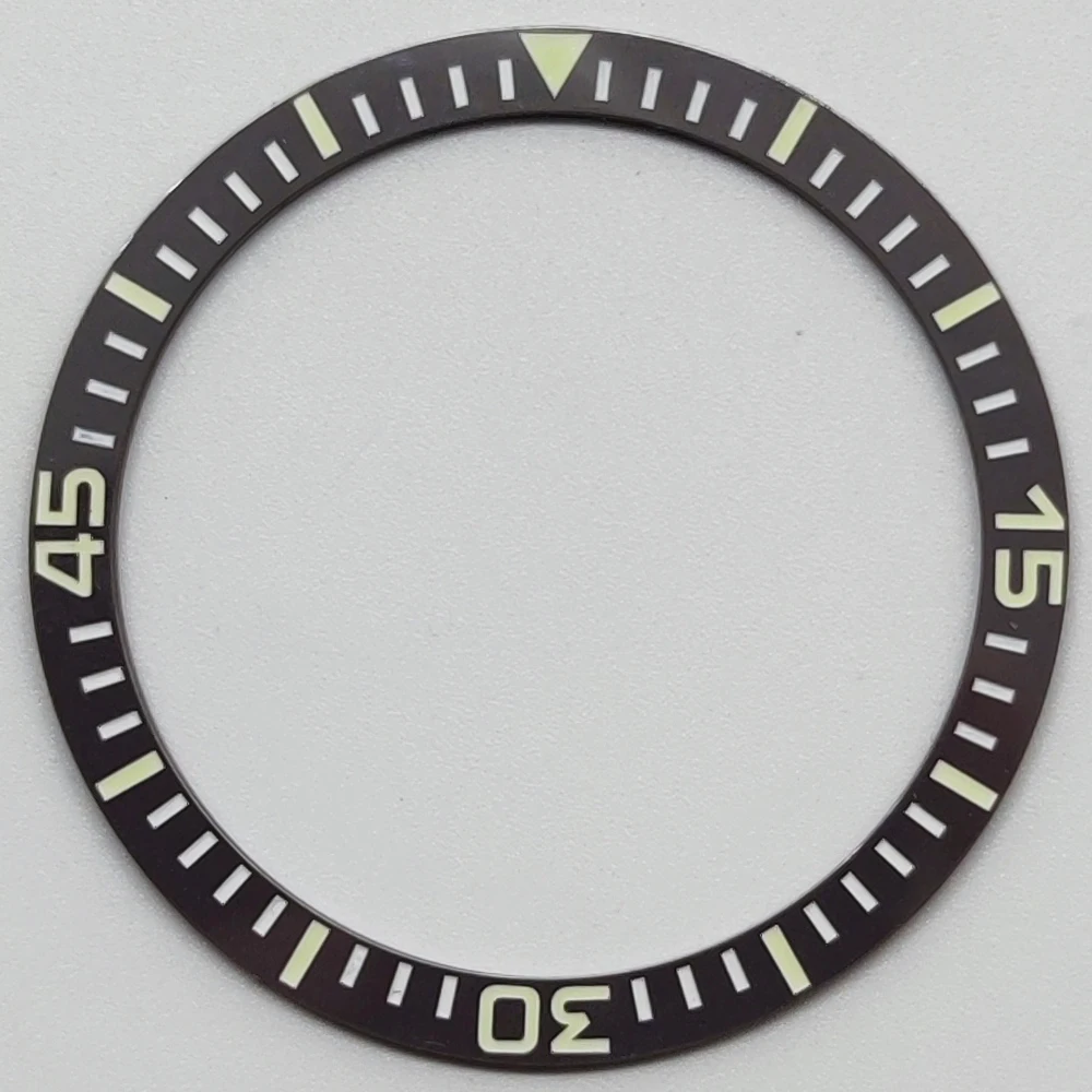 Multicolor Luminous Ceramic Watch Bezel Insert - 38mm