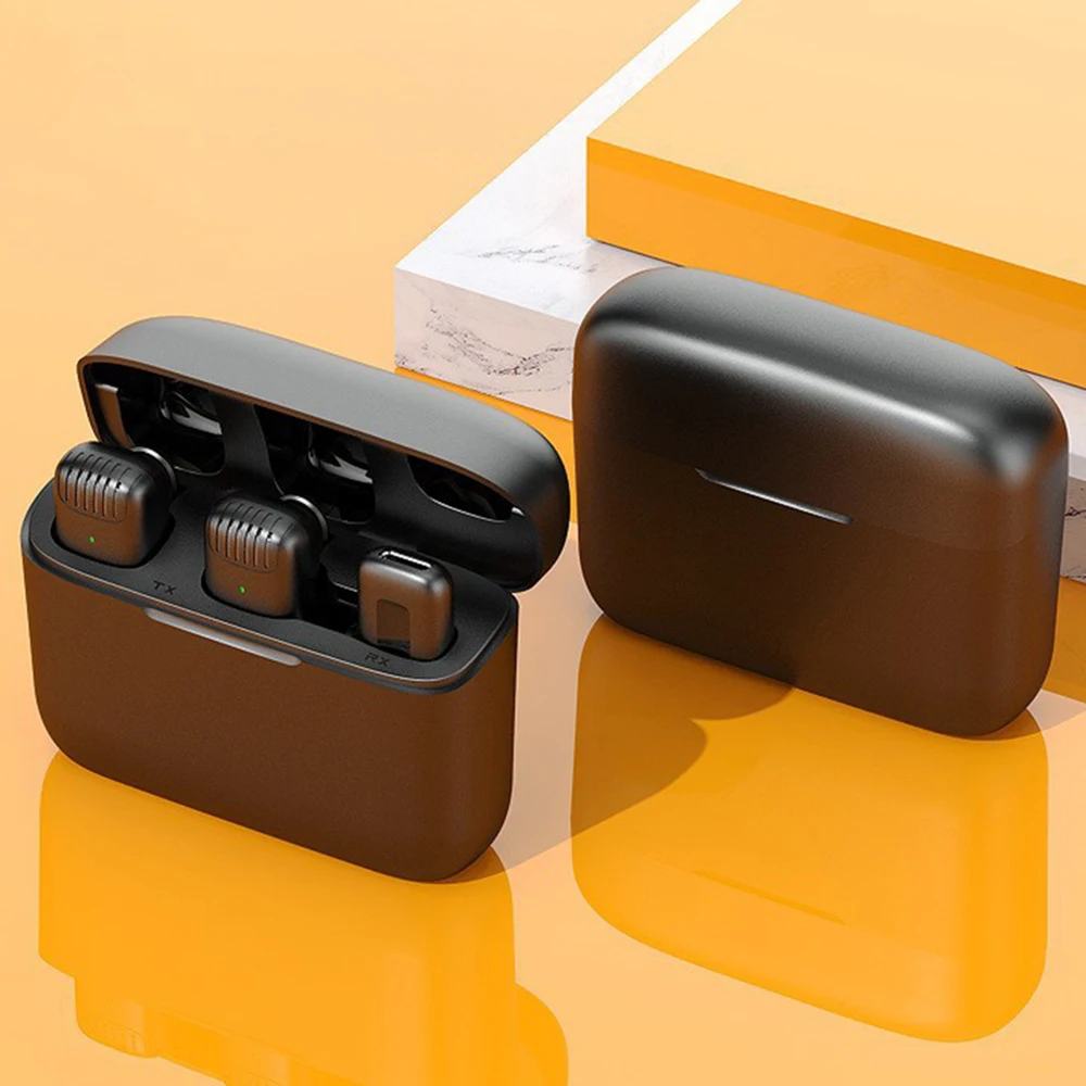 Wireless Lapel Microphone With Charg Box Telephone Portable Wireless ...