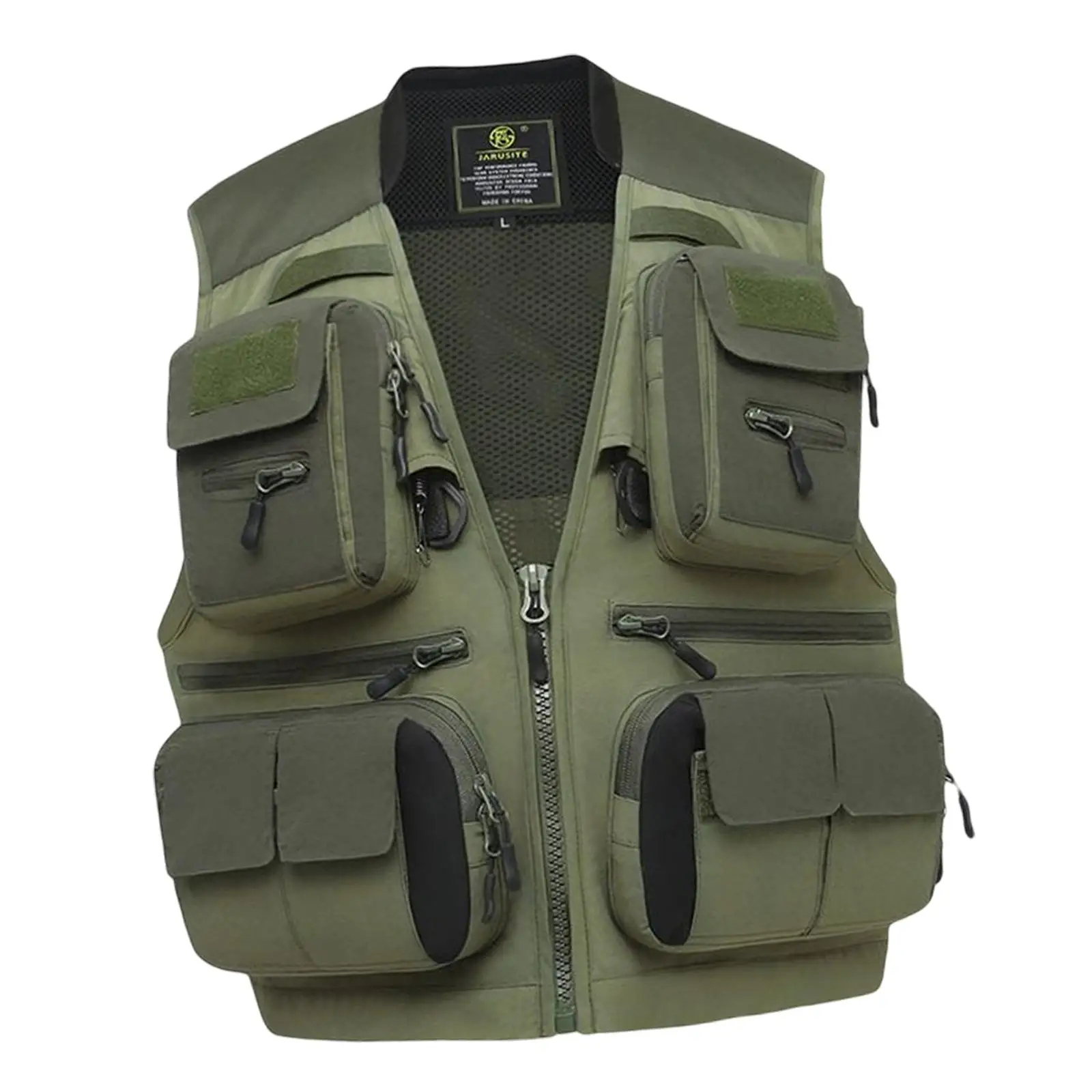 Sleeveless Jacket Waistcoat Breathable Summer Work Fishing Vest for Hiking