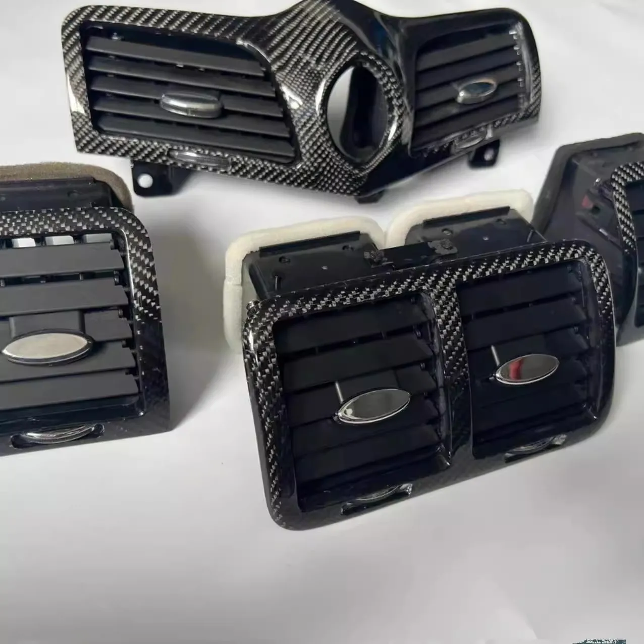 FIT FOR Maserati GT Maserati GT GC MC GTS modified carbon fiber middle left and right air conditioning vents