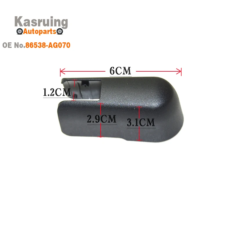 

New Rear Wiper Arm Nut Cover Cap 86538-AG070 86538AG070 86538 AG070 For Subaru Impreza 2007-2021
