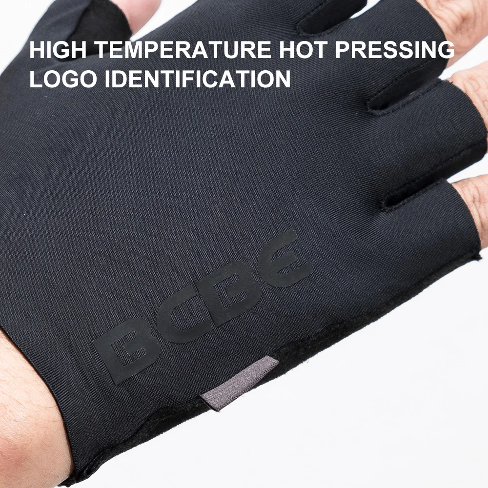 BCBE Half Finger Cycling Gloves Men Women Summer Breathable Anti Slip Bicycle Gloves Pro Team MTB Road Bike Sport Outdoor Gloves 4