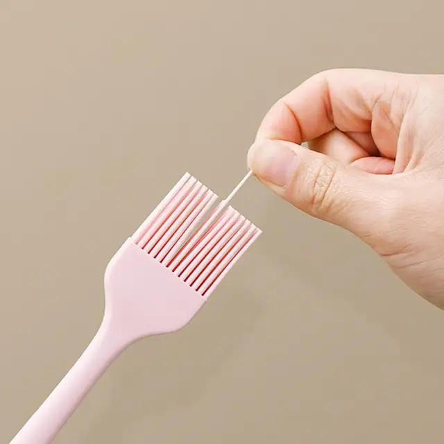 Szilikon Basting Kefe Kaparó Főző Olajkefe Hordozható Barbecue Desszertek Sütőolaj Pulyka Konyha - Image 5